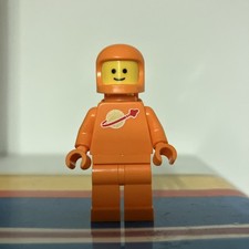 LEGO Minifigure Classic Orange Spaceman Figure