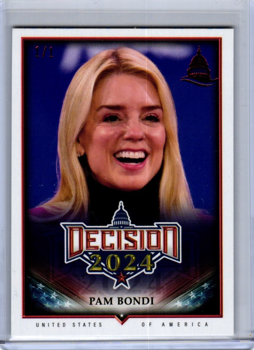 Decision 2024 Pam Bondi Red 1/1