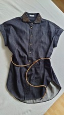 Brunello Cucinelli Kurzarm Bluse XS