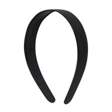 Black 1 Inch Plastic Hard Headband with Teeth Head band Women Girls Motique