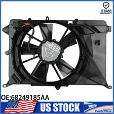 Engine Radiator Cooling Fan Assembly for 2017-2022 Jeep Compass L4 2.4L #620-196