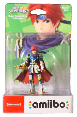Nintendo amiibo Roy Super Smash Bros. Fire Emblem NFC Figur OVP Sammler NEU