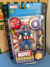 Captain America  Deluxe  20th Anniversary Marvel Legends  NEW - Handled Gently