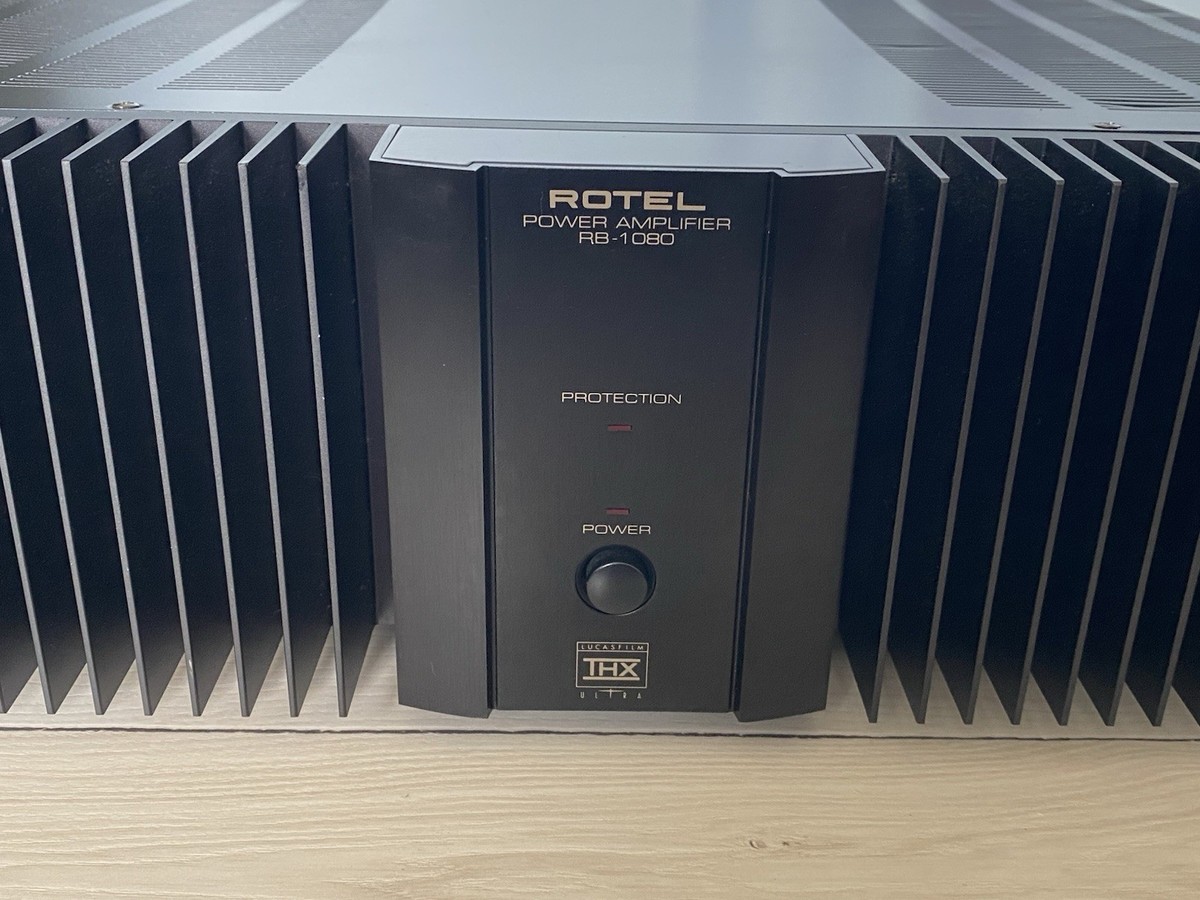 ROTEL RB-1080 THX Stereo Power Amplifier Amp in Excellent