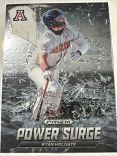 2021 Panini Prizm Draft Picks -Power Surge Ryan Holgate #PS-RH Silver Prizm (RC)