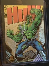 Hulk - 1994 Fleer Marvel Universe Power Blast Limited Edition Insert #5