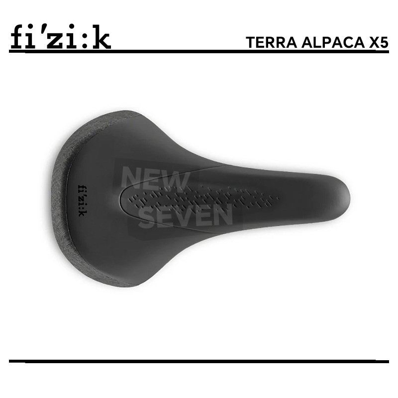 Fizik Terra Alpaca X5 Saddle 145MM MTB Alloy Rail 248mm length PU