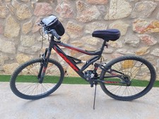 Slightly used 26" bike, Brand: Hyper, Shocker 26, Color: Black/Red for Only $85.