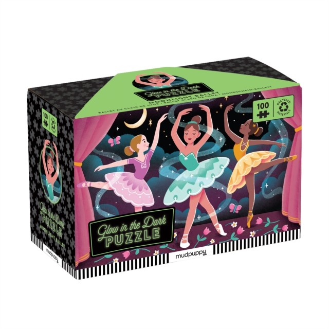 Moonlight Ballet 100 Piece Glow in the Dark Puzzle by Mudpuppy (Jigsaw)