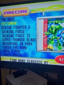 Games Sega Genesis Classic Console With 80 Built In Games 2015 And Top Loader