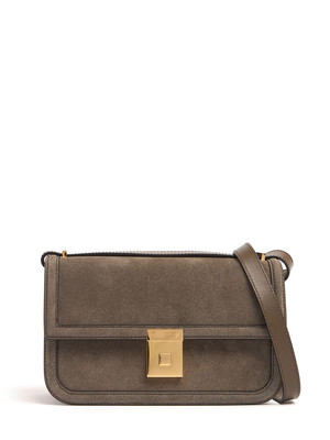 DEMELLIER The Paris Deep Olive Crossbody Bag New & Authentic