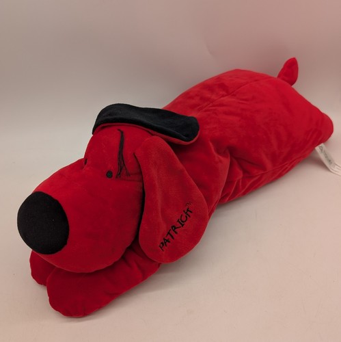K’s Kids Patrick Red Dog Large Weighted Plush