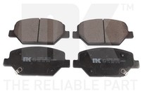 NK Bremsbelagsatz Scheibenbremse 223662 FüR Opel Insignia Sport Z18 Sports Turbo