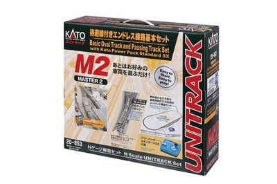 KATO N Gauge M2 Endless  Master 2 Basic Set w/ Standby Line 20-853 Model Train