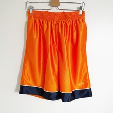 Vintage Y2K Nike Dazzle Basketball Short Orange Navy Blue Men s Medium