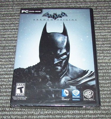 Batman: Arkham Origins (PC, DVD-Rom, 2013) Brand New / Fast Shipping