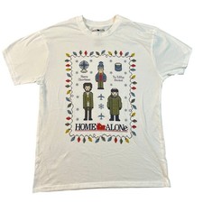 Home Alone White Merry Christmas Ya Filthy Animal T-Shirt Size L - Large