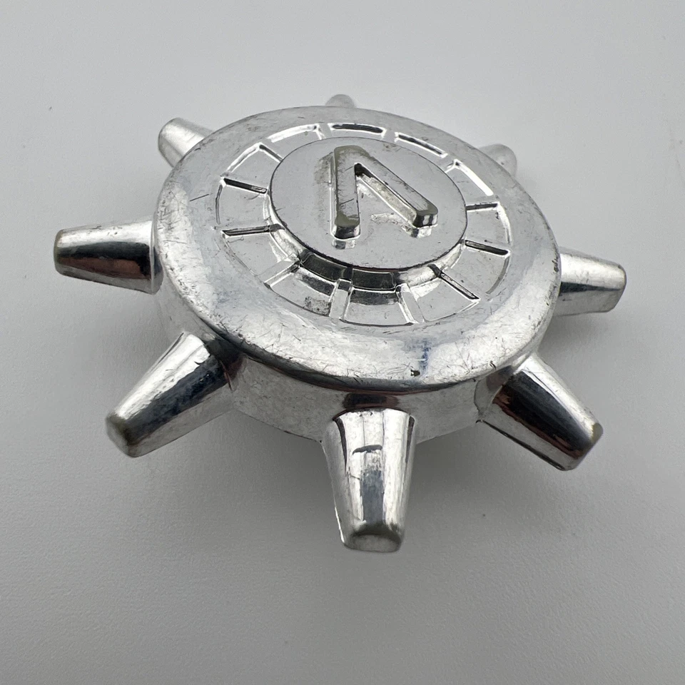 Panosh Place Voltron Shield 1984 Blue Lion Chrome Spiked Weapon Accessory Part - Image 3 of 4