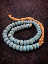 Alte Glasperle Old Glass Bead Burma Myanmar Nagar Indien Tibet