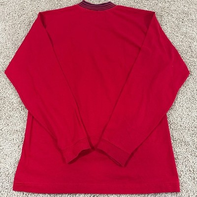 Vintage Gap USA Long Sleeve Pocket Shirt Mens Medium Red 90s Made