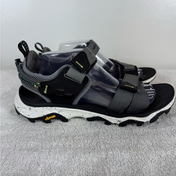Sandali Merrell uomo Speed Fusion cinturino Vibram taglia 10 antracite estivi spiaggia