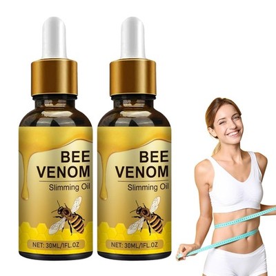 2x Bee Venom Öl Tropfen Bienengift Serum Hautpflege Massageöl Neu