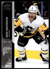 2021-22 Upper Deck Mike Matheson Pittsburgh Penguins #619