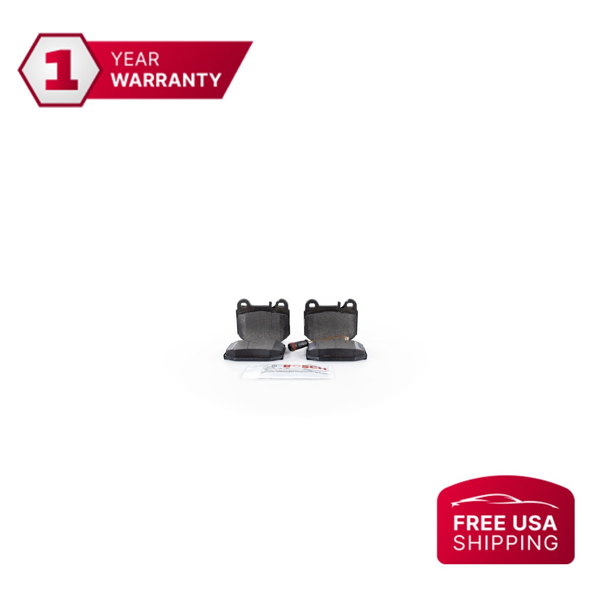 Bosch Disc Brake Pad Set Rear BP874 For 00-12 Maserati Quattroporte Mercedes