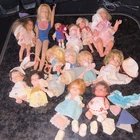 Vintage Baby & Fashion Dolls Lot w/ Clothing & Accessories Mattel 1960 Barbie