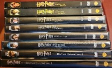 HARRY POTTER DVD Complete Set of 8 J.K. Rowling Wizard 1-8 FREE SHIPPING 