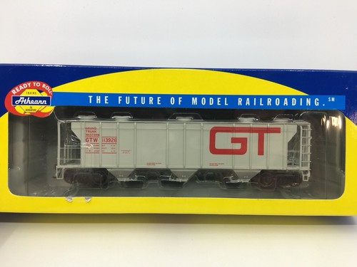 HO Athearn 93766 Grand Trunk Western PS 2893 3 bahías tolva cubierta GTW #113926 | Zustand: Used