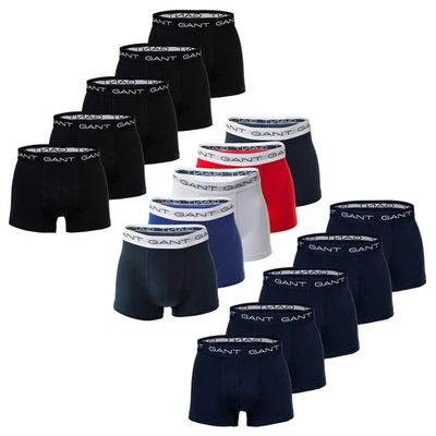GANT Boxer , 5er Paquet - Core Slip 5-Pack, Coton Stretch, Einfar - Photo 1/4