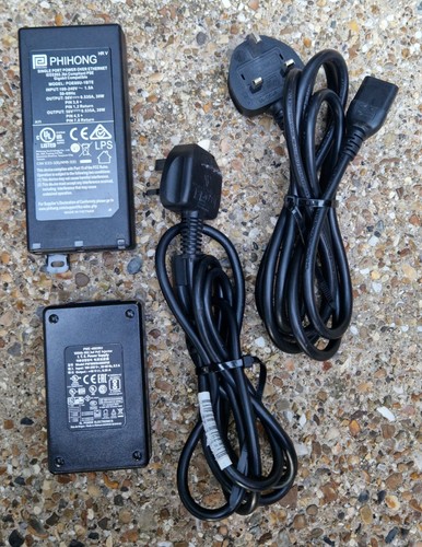 Crestron PWE-4803RU Power Over Ethernet Poe Injector + Phihong PoE injector