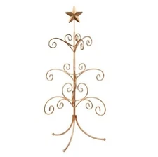 Tripar Regent Mini Gold Metal Ornament Tree (34209)