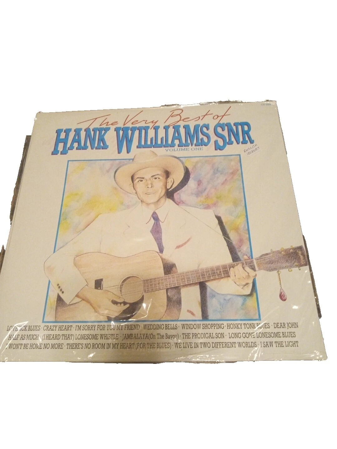 Hank Williams Country Vinyl Records
