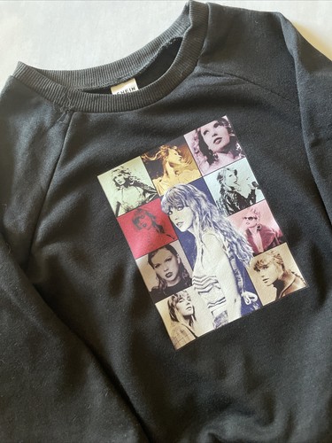 Baby Toddler Taylor Swift Sweatshirt Black Size 18-24 Months - 第 1/3 張圖片