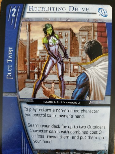 Upper Deck VS System DC Los mejores INDIVIDUALES DE NIVEL SUPERIOR *Elige tu tarjeta* - Imagen 58 de 73