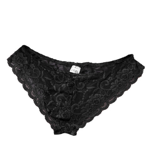 DE Men's Satin Bra Bikini Brief Sissy Underwear Cosplay Night Bikini - Picture 42 of 85