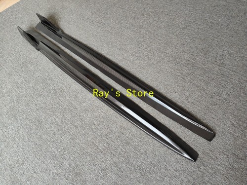 Real Carbon Fiber Sideskirts Side Skirt Step Extension For BMW X5M F95 LD Style - Picture 4 of 10