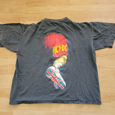 AC/DC Ballbreaker TOUR' 93 Vintage T-Shirts Size XL Brockum Made
