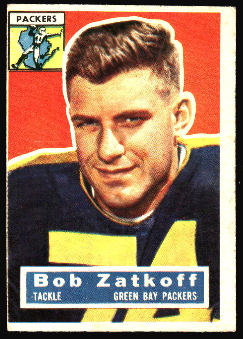 1956 Topps Bob Zatkoff SP 67 Green Bay Packers eBay