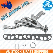 For Jeep Wrangler TJ YJ Extractors Header 4.0L Eng, 1991-1998 Stainless W/Gasket