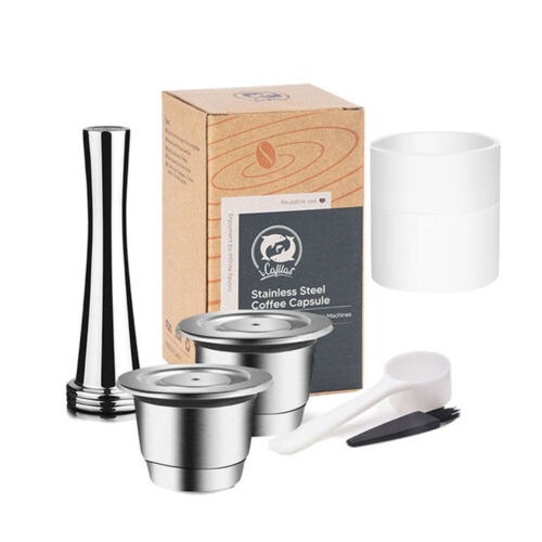 Stainless Steel Coffee Capsule Reusable Coffee Pod Coffeeware Accessories - Picture 32 of 48