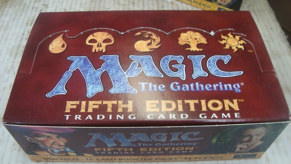 magic the gathering fifth edition booster box Fifth Edition Booster Box main image 1