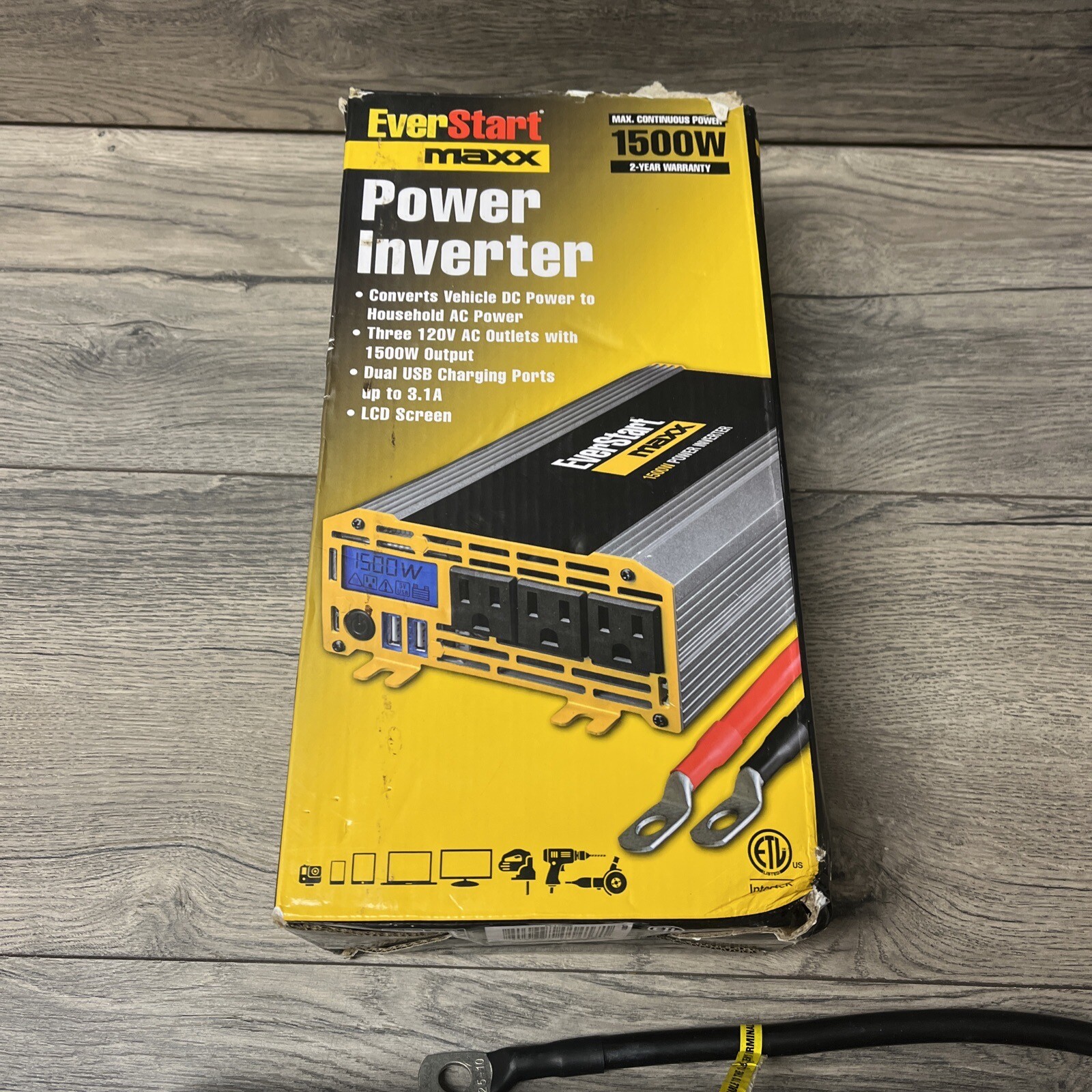 Everstart Maxx PC1500E Power Inverter 1500 Watt eBay