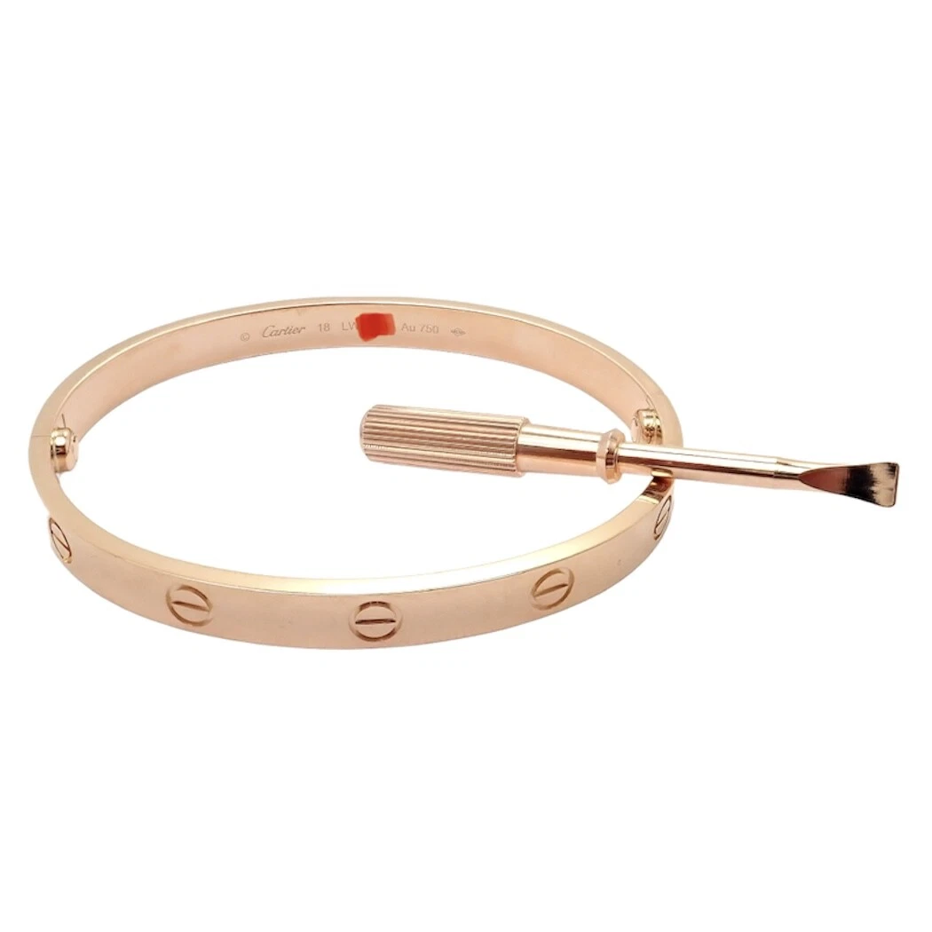 Cartier love bracelet store rose gold