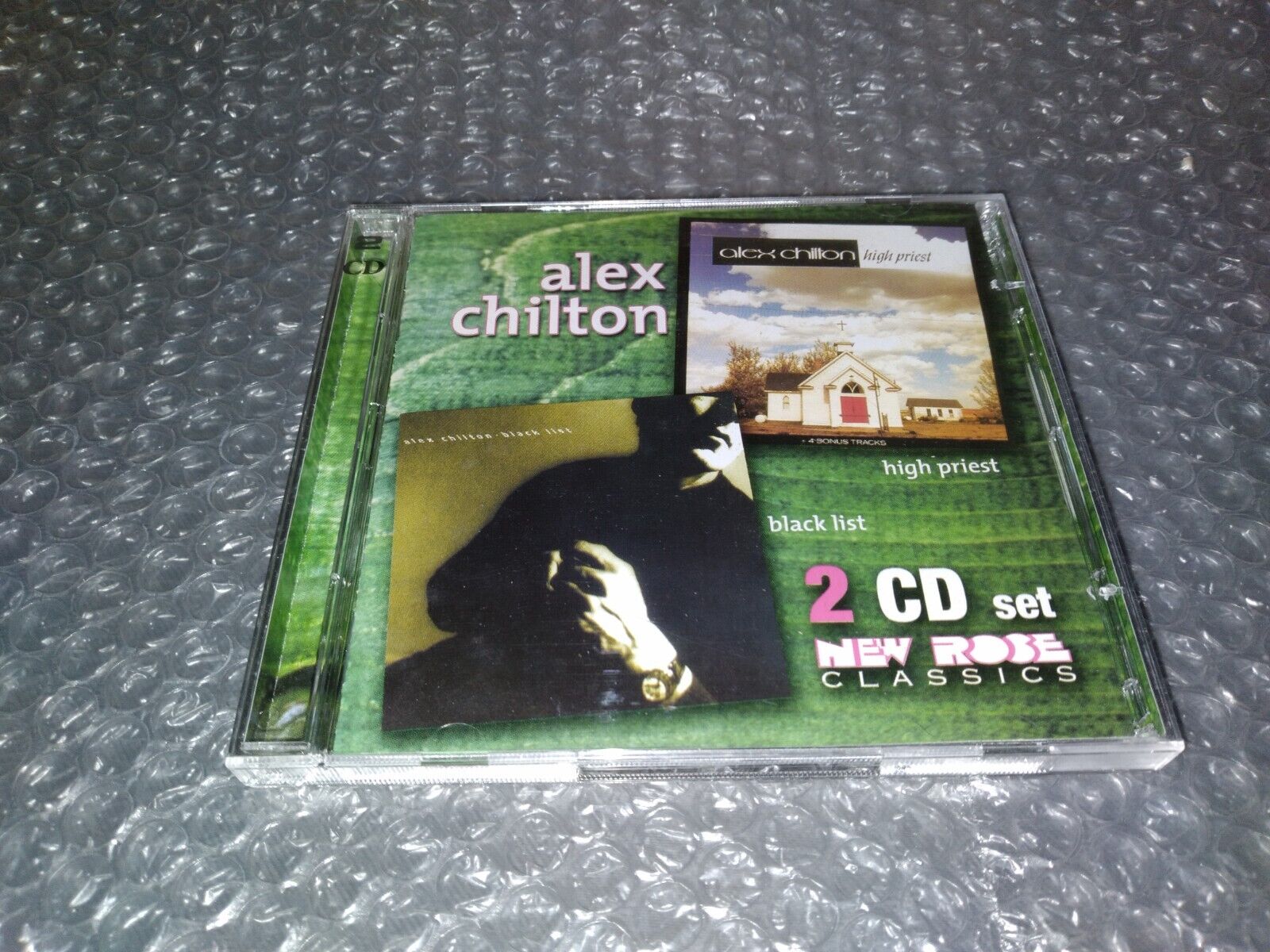 Alex Chilton  High Priest / Black List  2 CD Import France  MINT ( Box Tops )