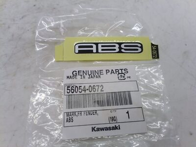 Kawasaki Zx 10 R 1000 11 Sticker Fender ABS 560540672 | eBay