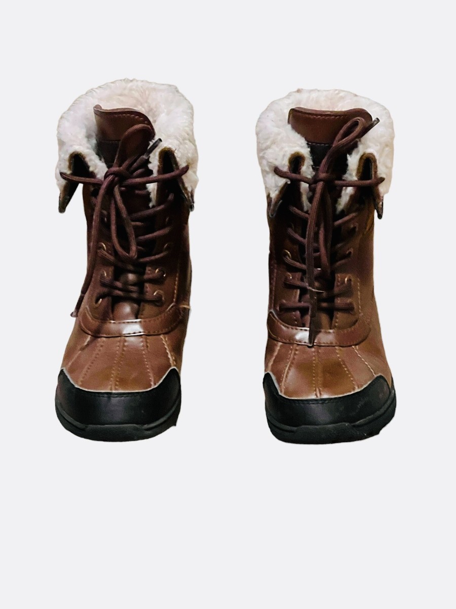UGG Kids Butte ll Waterproof Winter Boot Brown Worchester Boys