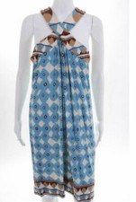 BNWT Diane Von Furstenberg rhombus All Over Sundress UK12 SALE Reduced !!!